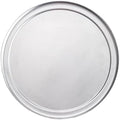 American Metalcraft TP18 18” Diameter Pizza Pan - 18-Gauge Aluminum - Commercial Wide Rim - 16 Inch Interior Diameter - Oven-Ready - Silver by AmericanMetalcraftInc