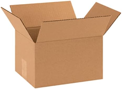 Secure Seal 10x8x6 Pack of 25 Corrugated Cardboard Packing Shipping Mailing Moving Carton Boxes by Secure+Seal