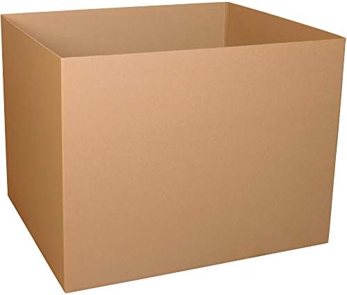BOX USA Moving Boxes Large 48"L x 24"W x 28"H 5-Pack, Cardboard Box for Shipping, Moving, Mailing, Packing, Packaging and Storage by BOXUSA