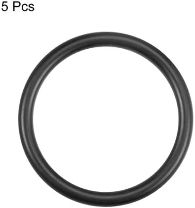uxcell 5pcs 44x36x4mm Nitrile Rubber O-Rings Metric Sealing Gasket - Image 2