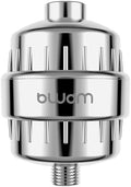 15 Stage Shower Filter - Shower Head Filter - bwdm Hard Water Filter, Remove Chlorine Heavy Metals and other Impurities, Vitamin C Water Softener Reduces Dry Itchy Skin, Dandruff (Chrome) by Welcometobwdmhouse
