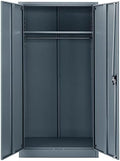 Global Industrial Wardrobe Storage Cabinet with Garment Rod, Steel by GlobalIndustrial