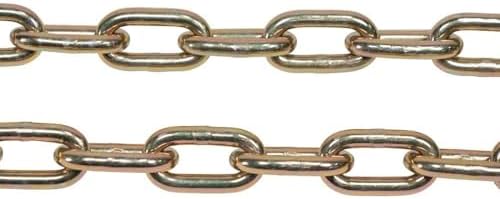 1/4" 20' G70 Chain (4) Transport Chains (4) and Easy Binder Ratcheting Chain Load Binder - Image 5