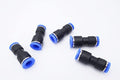 Push to Connect Fitting 5/16" x 1/4" Tube OD, Straight Union by IVLPHA