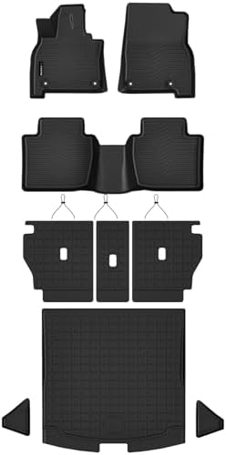 AUXKO All Weather Floor Mats Cargo Mat with Backrest Mat for Mazda CX5 2026 by AUXKO
