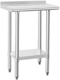 HARDURA Stainless Steel Commercial Work Table with Undershelf 14×24 Inches by HARDURA
