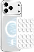 2026 Upgraded Magnetic Suction Sticky Phone Grip for Magsafe Case, White by Bethebestbrandyoucantrust