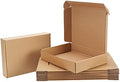 11x8x2 Cardboard Shipping Boxes Set of 20, Brown by Pemtow