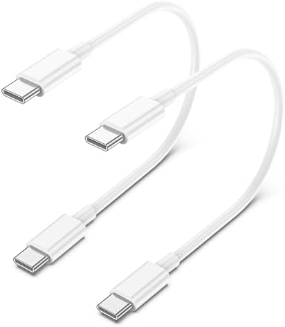 2Pack for Apple USB C to USB C Charging Cable 1ft 240W,Short Type C Cord by BSTOEMElectronicHouse