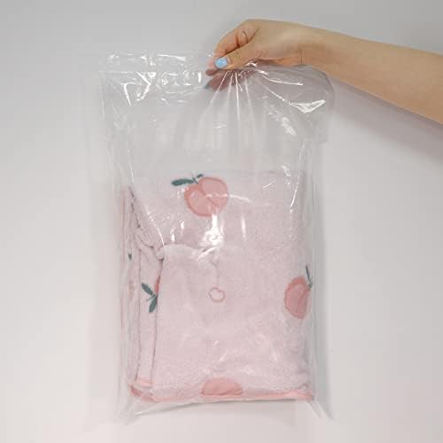 iMailer- 100 Count - 12" x 18" Large Clear Reclosable Zip Bags - Image 5