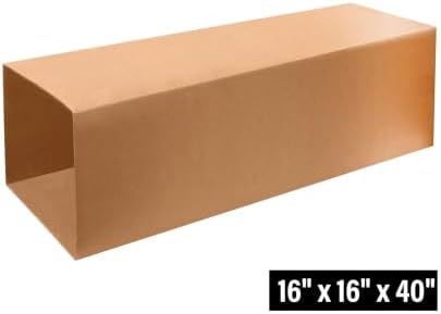 Aviditi Telescoping Inner Box, 16x16x40 Inch, Kraft, T161640INNER - Image 2