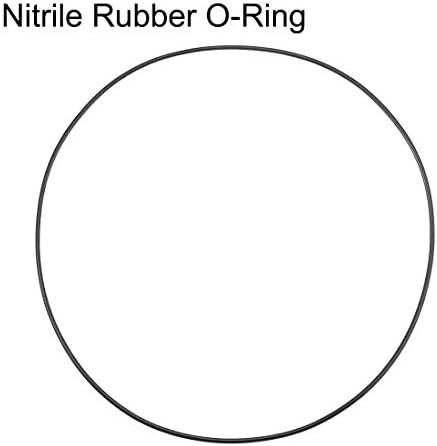 uxcell Nitrile Rubber O-Rings 205.3mm OD 200mm ID 2.65mm Width, Metric Nitrile Rubber Sealing Gasket, Pack of 1 - Image 2