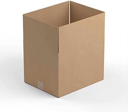 11 1/4" x 8 3/4" x 10" Kraft Corrugated RSC Shipping Box - 25/Bundle by Krollen+Industrial