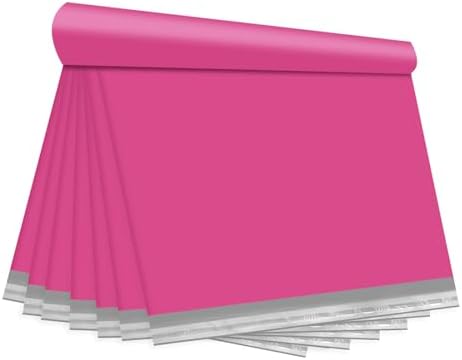 KKBESTPACK Pink Poly Mailers 14.5x19 in, Shipping Bags, 100 Pcs by KKBESTPACK