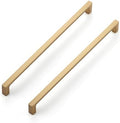 Ravinte Champagne Bronze Kitchen Square Cabinet Handles 10 Inch 5 Pack by Ravinte