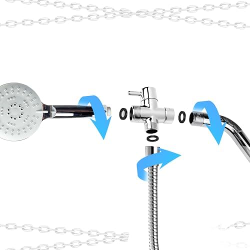 20 Pcs Shower Head Filter Gasket Shower Head Screen Filter Gasket Rubber Washer Stainless Steel Seal O Ring Hose Net Creates A Seal to Prevent Leakage for 1/2" Fixed/Handheld Showers Heads - Image 6