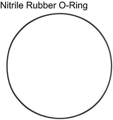 uxcell Nitrile Rubber O-Rings 190.3mm OD 185mm ID 2.65mm Width, Metric Nitrile Rubber Sealing Gasket, Pack of 1 - Image 2
