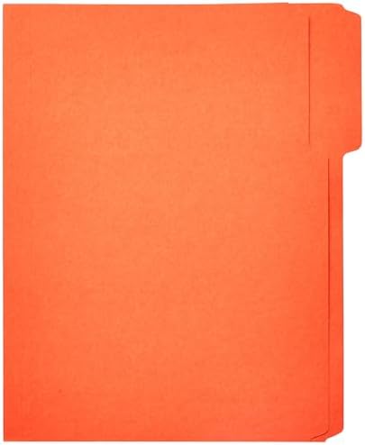 Amazon Basics Sturdy File Folders with Tabs for Filing and Organization, AMZ401, Letter Size, Assorted Colors, 100-Pack - Image 5