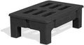 PolyMight Heavy-Duty Plastic Poly Dunnage Rack by SturdyEssentials