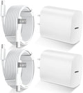 Phone 17 16 15 Charger Fast Charging Type C Chargers USB C Fast Charger Block & Phones 17 Charger Cord 6.6FT Long USB C Charging Cable for i.Phone 17/17 Pro/17 Pro Max/Air/Phone 16 15 Pro Max,White by DiHines