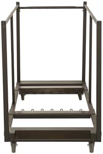 LIFETIME 80193 Sand Finish Table Cart with Heavy Duty Steel, Black - Image 3
