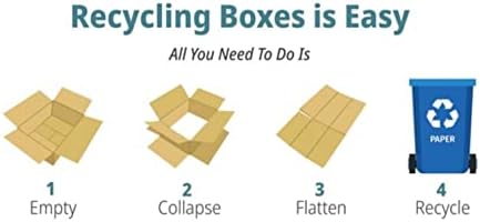 Secure Seal 20x14x4 Pack of 50 Corrugated Cardboard Packing Shipping Mailing Moving Carton Boxes - Image 3