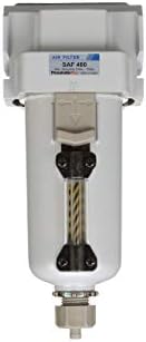PneumaticPlus SAF400-N04B-MEP Compressed Air Particulate Filter 1/2" NPT - Image 2