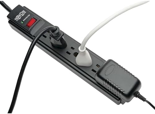 Eaton Tripp Lite TLP615B 15ft Power Cord Black Surge Protector 6 Outlets - Image 2