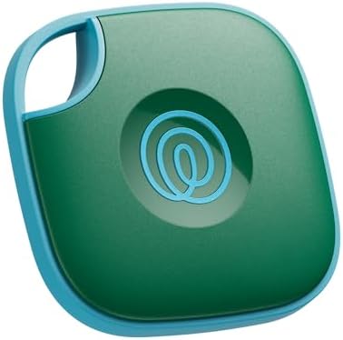 Life360 Tile - Bluetooth Tracker, Keys Finder and Item Locator for Keys, Bags and More. Phone Finder. Both iOS and Android Compatible. 1-Pack (Green Surf) by Life360