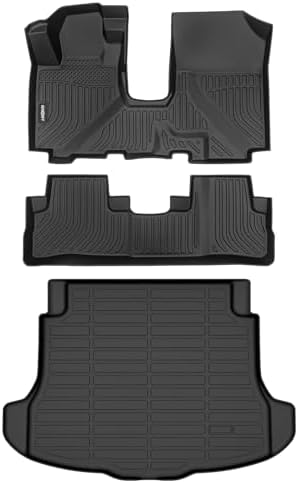 Floor Mats Cargo Liner Set for Honda CRV 2007-2011 by GINOWY