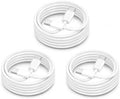 60W USB C to C Cable 3 Pack 10FT Fast Charging for iPhone 17 S26 White by chcela