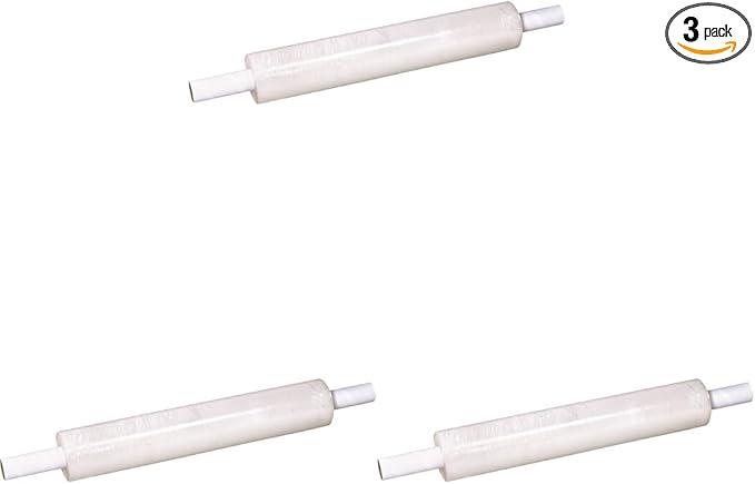 BOX USA Stretch Wrap Extra Wide Stretch Film Roll - 20 in Wide & 1000 ft long by BOXUSA
