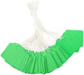 joycraft 200Pcs Price Tags with String Attached, 1.4x1.8 in Green Gift Tag by joycraft