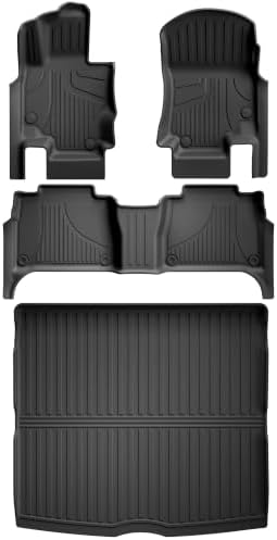 Floor Mats & Cargo Liner for 2020-2026 Mercedes Benz GLE 350/450(Not Coupe) by AOMSAZTO