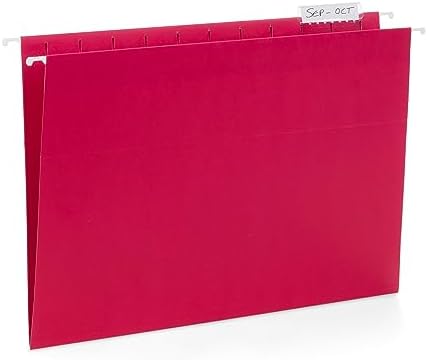 Blue Summit Supplies 25 Hanging File Folders, Letter Size, Assorted Colors - Image 5