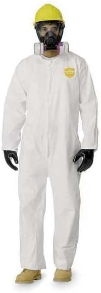 DuPont ProShield 60 NG120S Disposable Protective Coverall with Open Cuff, White, Medium (Pack of 25) - Image 6