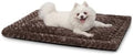 Exsnugy Washable Dog Bed Mat Medium Size Fluffy Pet Crate Pad 30x19 by Exsnugypetproducts