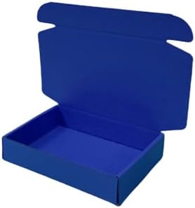 50 Pack 9x6.3x2 in Industrial Blue Shipping Boxes - Image 5