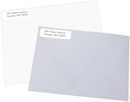 Avery® Self-Adhesive Removable Labels, 0.5 x 1.75 Inches, 840 Per Pack, White Label Stickers (05422) - Image 4