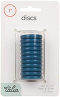 Talia Discbound Notebook - Discs (Deep Lake Blue, 1inch) by Talia