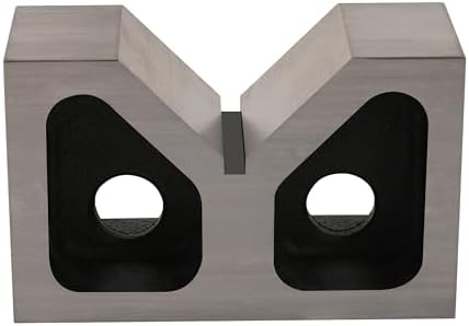 HFS(R) Cast Iron V-Block Set, 2-Piece Matched Machinist V Blocks, 6 X 3-1/8 X 2-1/2 Inch, Precision Ground for Machining, Inspection & Setup - Image 5