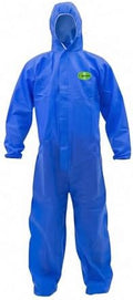 Painting Protective Suit, SMS Full Body Hazmat Suits Coveralls with Hood and Elastic Wrists for Mechanic Work by RAYGARD