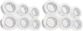 Amazon Basics Packing Tape, Strong & Durable for Moving, Storage, Shipping, Mailing and Sealing, Crystal Clear, 1.88" x 109 Yards, 12-Pack by AmazonBasics