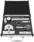 Welding Inspection Ruler Kit with 7 Tools Fillet Weld Gauge Ruler Magnifier Calliper Test Set 12''×9''×2'' Gauge Tool Set Case Box Measuring High Precision More Accurate by Unknown