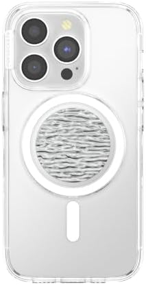 PopSockets Phone Grip for MagSafe, Magnetic Holder- Morgana Chrome - Image 3