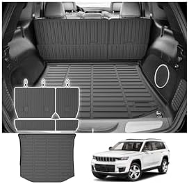Cartist Cargo Liner for Jeep Grand Cherokee 2011-2021, All Weather Cargo Mats for Grand Cherokee Accessories, Heavy Duty TPE Trunk Mat, Car Accessories by cartist