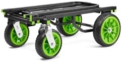 Gravity Trolley CART L 01 B Multifunctional Equipment Trolley for Transport and Stage Gear Folding Cart Large, Black by GravityStands