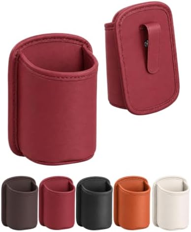 Leather Car Door Cup Holder Clip on Extra Large Drink Organizer 2 Pack by Unknown