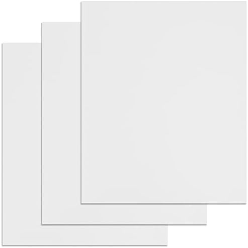 Binditek 12 Mil Sand-Textured Binding Covers, Letter Size, White, 25 Pack by Binditek