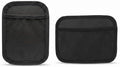 2 PCS Car Seat Sticky Net Mesh Pocket, Elastic Mesh Net Car Seat Back Pocket Storage Bag, Vehicle Clutter Scattered Organizer, Universal for Most Cars (1 Large+1 Small) by Unknown
